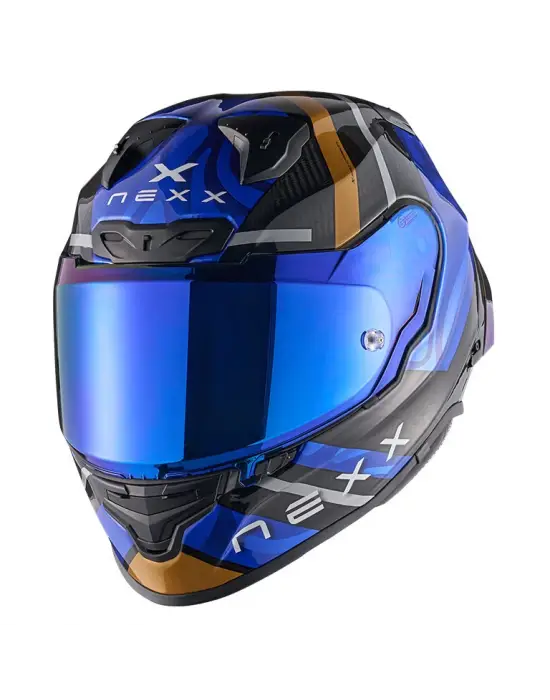 NEXX X.R3R SWIRL KARBON MAVİ KASK