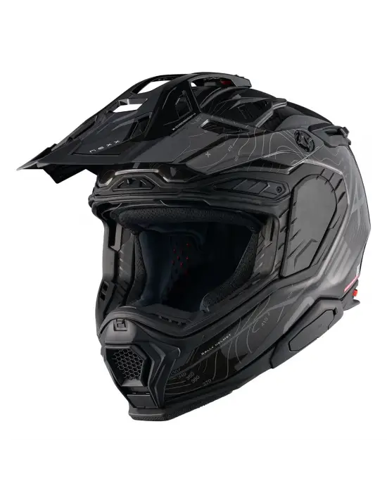 NEXX X.WED 3 FURKA KARBON SİYAH-GRİ KASK