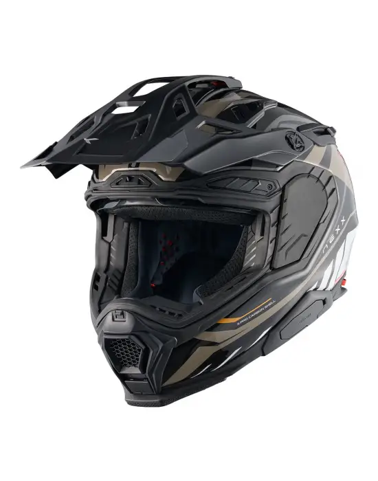 NEXX X.WED 3 GOBI KUM-BEYAZ KASK