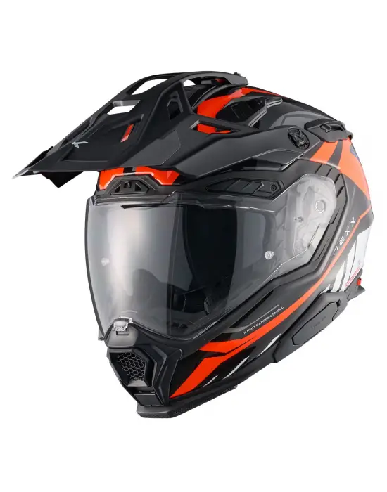 NEXX X.WED 3 GOBI TURUNCU-BEYAZ KASK