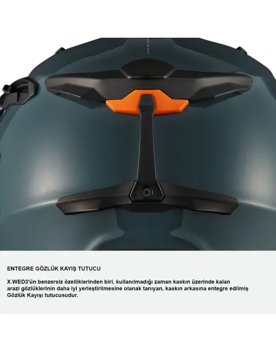 NEXX X.WED 3 GOBI TURUNCU-BEYAZ KASK