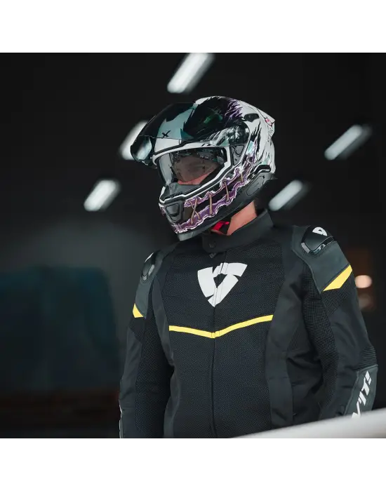 NEXX Y.100R NIGHT RIDER BEYAZ KASK