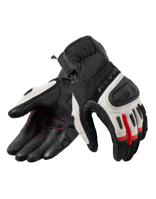 REVIT DIRT 4 ELDİVEN SİYAH-KIRMIZI