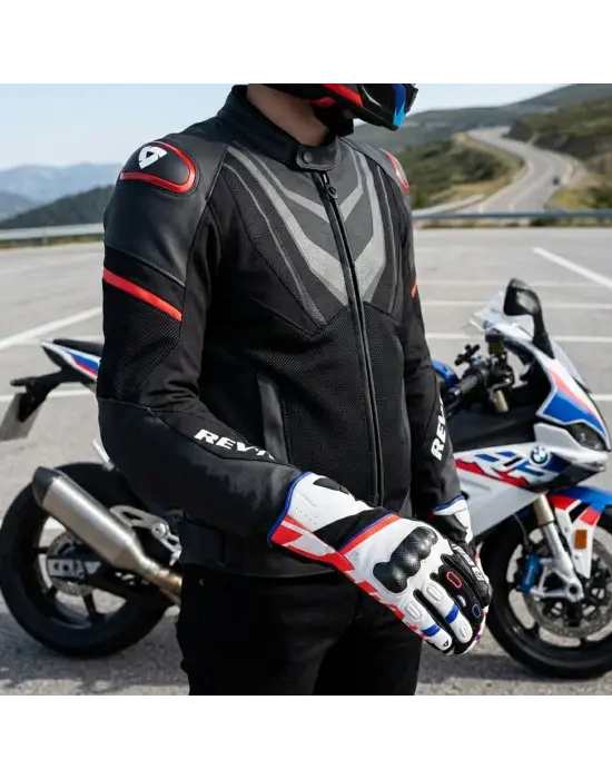 REVIT RSR5 ELDİVEN BEYAZ-MAVİ