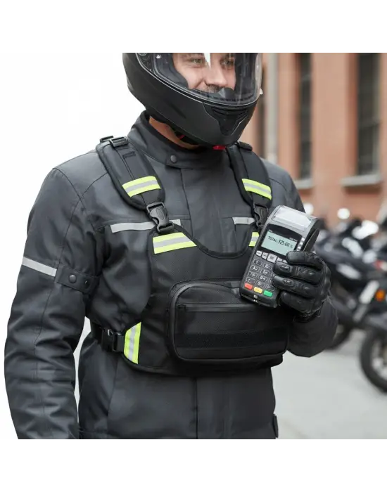 VEXO V110 MOTOSİKLET KURYE GÖĞÜS ÇANTASI