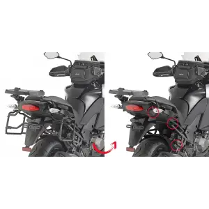 GIVIPLR4113KAWASAKIVERSYS1000(15-16)YANÇANTATAŞIYICI