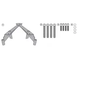 GIVISR1190HONDAPCX125(10-25)-PCX150(18)ARKAÇANTATAŞIYICI