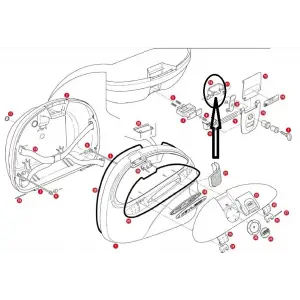 GIVIZ312ÇANTATABLADÜĞMESİMONTAJSACIE26-E29-E300-E30-E33-E41-E42-E360-E280-E46-E460
