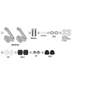 KAPPAD1190KITKHONDAPCX125(21-24)RÜZGARSİPERLİKBAĞLANTISI