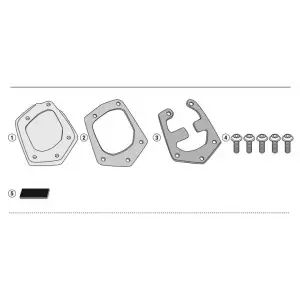 KAPPAES2145KYAMAHATENERE700(19-24)-TENERE700WORLDRAID(22-25)YANAYAKDESTEKKİT