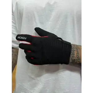VENOM VNP-650 YAZLIK SİYAH-KIRMIZI ELDİVEN