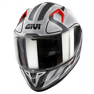 GIVI 50.8 RACER MAT SİYAH-TITANIUM-GRİ KASK