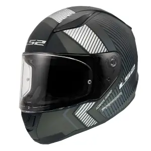 LS2 RAPID 2 EXTRA MAT SİYAH-GRİ KASK