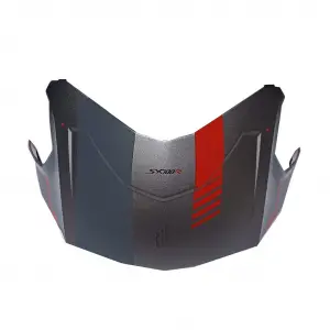 NEXX SX.100R SKIDDER MAT SİYAH-GRİ KASK ARKA SPOILER