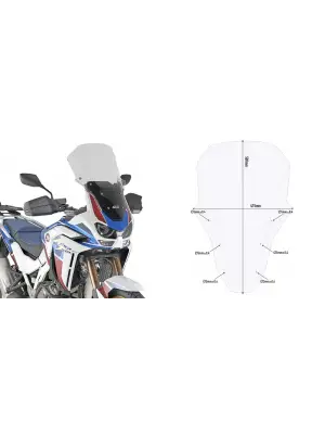 GIVI D1178ST HONDA CRF1100L AFRICA TWIN (24-26) - AFRICA TWIN ADV.SPORTS (20-26) RÜZGAR SİPERLİK