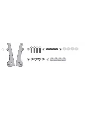 GIVI D5129KIT BMW F750 GS (18-23) - F800 GS (24-25) RÜZGAR SİPERLİK BAĞLANTISI