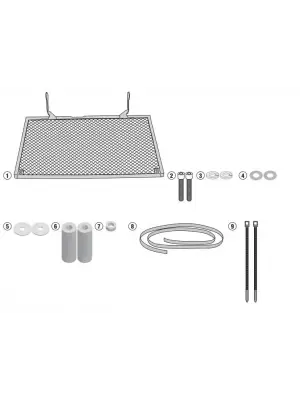 GIVI PR2132  YAMAHA MT-09 (17-20) - TRACER 900 (15-17) RADYATÖR KORUMA