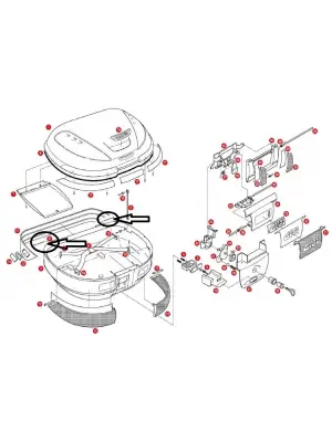 GIVI Z590R ÇANTA PİMİ ÇİFT E55-E52-B47-E450-B37-E36-E45-TRK52-TRK33-V47-E41