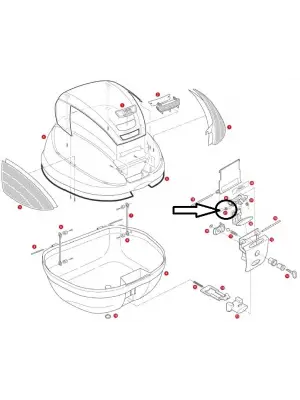 GIVI Z632R ÇANTA YAYI E52-V35-V46-E260-E340-E350-E370-E450-E470-TRK33
