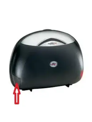 KAPPA K624S ÇANTA ALT REFLEKTÖRÜ FÜME K40