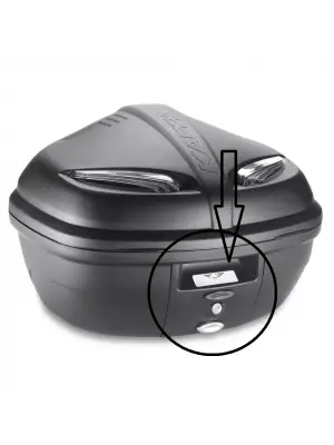 KAPPA ZK3007NTM ÇANTA KİLİT MEKANİZMASI K33-K37-K47-K355