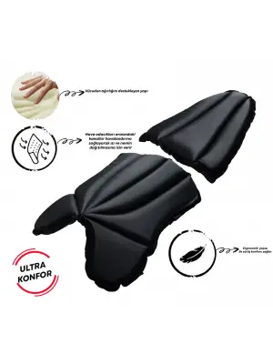 VEXO HAVA DESTEKLİ MOTOSİKLET-SCOOTER KONFOR SELE MİNDERİ TK (UNIVERSAL)