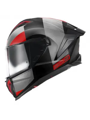 GIVI 50.3 VISION SİYAH-TITANIUM-KIRMIZI KASK