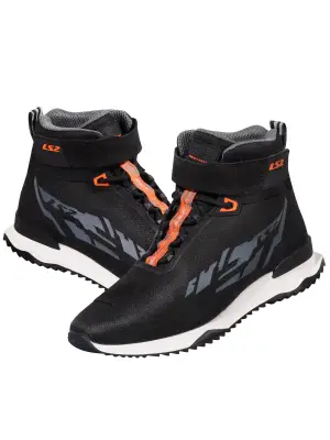 LS2 ACRUX BOT SİYAH-TURUNCU