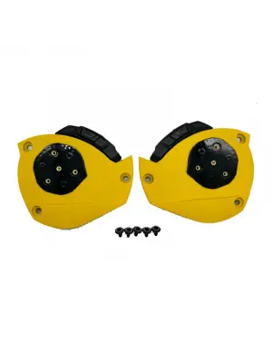 LS2 ADVANT 2 KASK YAN KAPAK SET MAT SARI