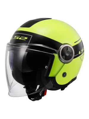 LS2 CLASSY CLASSIC SİYAH-NEON SARI KASK