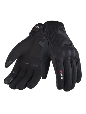 LS2 JET 2 WATERPROOF ELDİVEN SİYAH