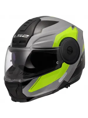 LS2 SCOPE 2 DURIA GRİ-NEON SARI KASK