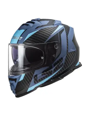 LS2 STORM 2 RACER MAT MAVİ KASK