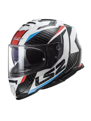 LS2 STORM 2 RACER MAVİ-KIRMIZI KASK