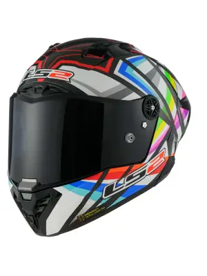 LS2 THUNDER KARBON GP AERO FLASH SİYAH KASK