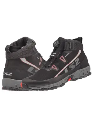 LS2 TREKKER WATERPROOF BOT SİYAH