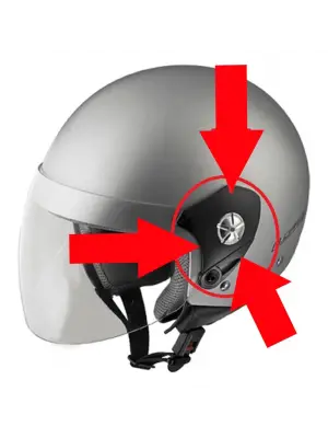 LS2 OF518 KASK YAN KAPAK SET