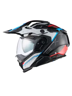 NEXX X.WED 3 FURKA KARBON KIRMIZI-MAVİ KASK