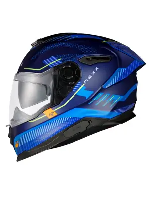 NEXX Y.100R BARON MAT INDIGO MAVİ KASK