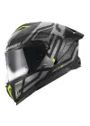 GIVI 50.3 QUASAR MAT SİYAH-TITANIUM-NEON SARI KASK