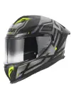 GIVI 50.3 QUASAR MAT SİYAH-TITANIUM-NEON SARI KASK