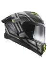 GIVI 50.3 QUASAR MAT SİYAH-TITANIUM-NEON SARI KASK