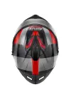 GIVI 50.3 VISION SİYAH-TITANIUM-KIRMIZI KASK