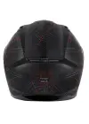 GIVI 50.7 PHOBIA MAT SİYAH-KIRMIZI KASK
