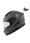 GIVI 50.7 PHOBIA MAT TITANIUM-SİYAH KASK