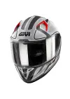 GIVI 50.8 RACER MAT SİYAH-TITANIUM-GRİ KASK