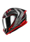 GIVI 50.8 RACER SİYAH-TITANIUM-KIRMIZI KASK