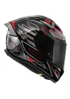 GIVI 50.9 ASSAULT SİYAH-TITANIUM-KIRMIZI KASK