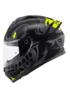 GIVI 50.X BONES MAT SİYAH-NEON SARI KASK