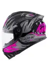 GIVI 50.X SHARKBITE MAT SİYAH-GRİ-PEMBE KASK